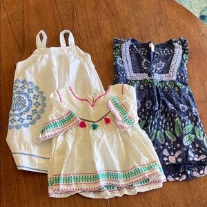 Cat & Jack and Gymboree Boho Summer Dress and Top bundle (3 pieces)!